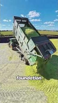 From Corn Field to Cattle Feed: The Silage Harvesting Powerhouse
