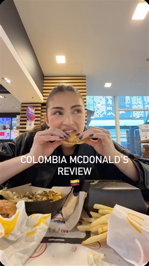 Ashley LaMarca on Instagram: "reviewing McDonald’s in Colombia🇨🇴🍔🍟🤌🏻"