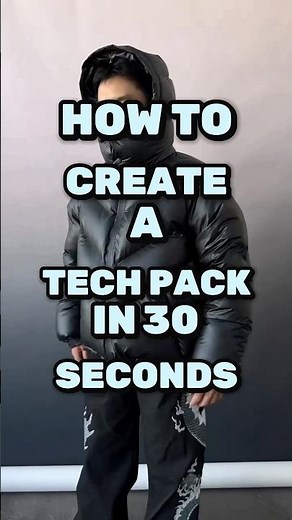 How To Create A Tech Pack For YOUR Clothing Brand 👕