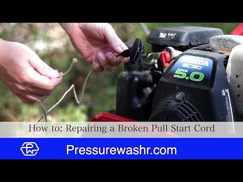 Pressure Washer Pull Cord Repair: Fix Any Brand (Troy-Bilt, Honda, & More) in Minutes!