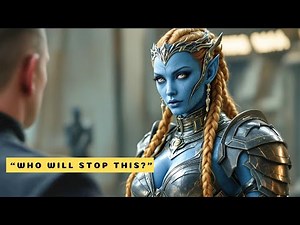 The Alien Warrior Woman Proudly Challenged Me; She Froze When She Saw Me, I Didn't Understand.!