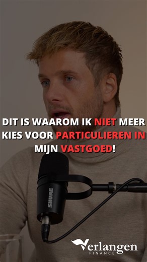 Thijs Verlangen on Instagram: "Dit is waarom ik niet meer kies voor particulieren in mijn vastgoed! 🏠 💰 Slim vermogen opbouwen & minder belasting betalen? Dat leer je in mijn online masterclass Project Vermogen. 🔥 Nu tijdelijk €100 korting ⏳ Per 1 januari 2026 gaat de prijs +€100 omhoog 👉 Dat betekent: je bent NU €200 goedkoper uit dan volgend jaar. Comment “VERMOGEN” en start vandaag nog 📈"