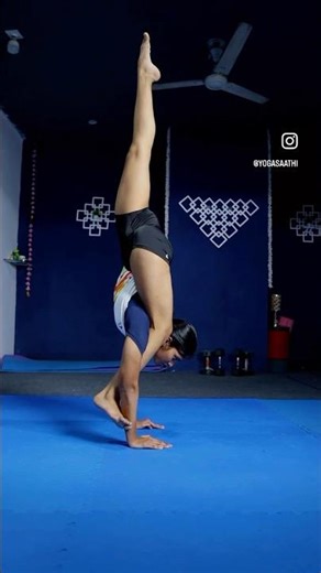 Advance Asana/Advance Yoga Pose/How To Handstand Asana/Handstand Asana - Yoga Saathi Video.