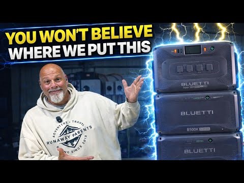 Can This Power Yor RV or Home ?? -The BLUETTI APEX 300 + B500K EXPANSION BATTERY