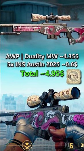 Crafts below 5$ #3 - AWP Duality #cs2 #craft #cs2craft #cs2skins #memes