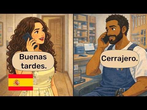 5 Short Spanish Conversations for beginners | Spanish dialogues