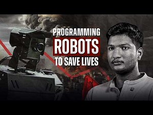 NIAT Student Programs Robot That Saves Human Lives | Student Innovations | Robotics ‪@NIATIndia.‬