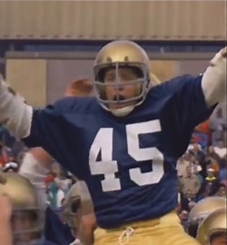 Filming of Rudy 11-7-92 | Joyce 50 | University of Notre Dame