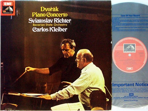 Dvořák / Sviatoslav Richter, Bavarian State Orchestra, Carlos Kleiber - Piano Concerto