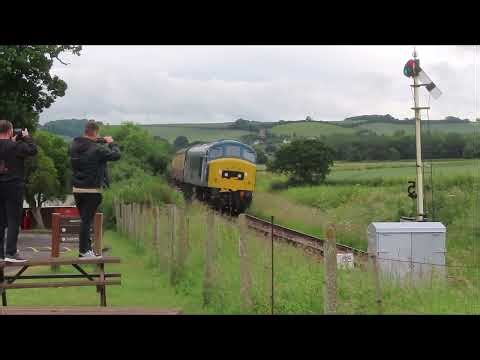 WEST SOMERSET RAILWAY DIESEL GALA AT BLUE ANCHOR 7 JUNE 2025