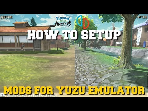 HOW TO SETUP MODS FOR POKEMON LEGENDS ARCEUS ON YUZU EMULATOR GUIDE!