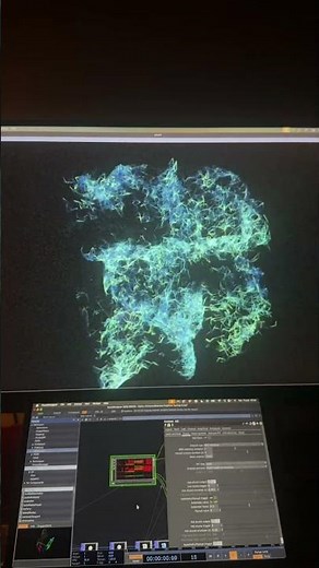 Audio-Reactive Visual made in TouchDesigner POP