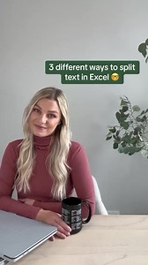 274K views · 6K reactions | 3 ways to split text in Excel. Who knew all three?! ✋ #Excel #exceltips #exceltricks | Excel Dictionary | Facebook