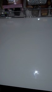 7.1K views · 118 reactions | DIY glitter resin table top! Fun way to transform your vanity table! #diy #makeup #makeuproom #vanitytable | Zay Beckford | Facebook