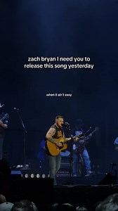 You'll Get By Zach Bryan live London — unreleased performance
