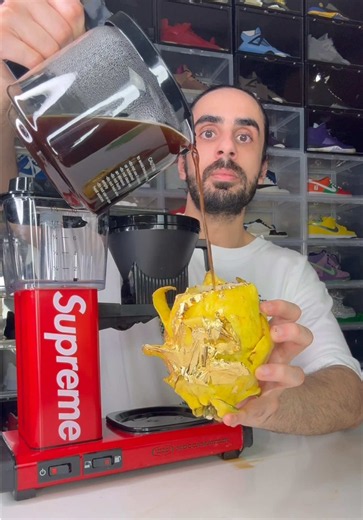 Golden Dragon Coffee: Dragonfruit Latte ASMR Mukbang
