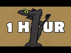 1 HOUR of Toothless Dancing to Driftveil City | Dancing Toothless