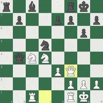 Opening Queens Pawn Symmetrical Back Rank Mate Brilliant Moves #ChessStrategy