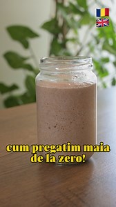 🇷🇴Cum pregătim maia acasă, doar din apă și făină integrală. Cu modul de preparare explicat pas cu pas, baza pentru a pregăti o pâine cu gust autentic și textură perfectă. 🇬🇧 How to make sourdough starter at home, using only water and whole wheat flour. With a step-by-step preparation guide, the base for making bread with authentic flavor and perfect texture. #maia #sourdough #painecumaia #cumpregatimmaia #sourdoughstarter #howto #pascupas #tutorial #diy #retete #bread #sourdoughbread #retete