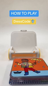A great game to teach 4-year-olds and older all about shapes, sequence, and orientation.📖🙂 #SmartGames #DressCode #learning #fun | SmartGames