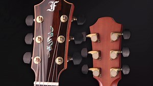 The Red Master’s Choice represents the top line of Furch’s all-solid-woods guitars that are built using the very best materials and the most advanced production technologies, including innovative top and back voicing, the revolutionary Furch CNR System® neck joint, and resonance enhancing Full-Pore High-Gloss Finish. The Red Master’s Choice is fitted with the LR Baggs Stagepro Anthem system, which combines a bridge pickup, an internal microphone, and a side-mounted preamp. More at https://furchg