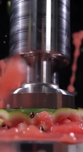 Watermelon vs Hydraulic Press — Massive Juicy Explosion!