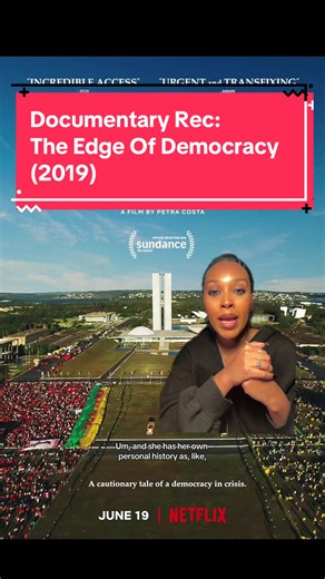 🎬 ‘The Edge of Democracy’ (2019) by Petra Costa available on @Netflix everywhere.
