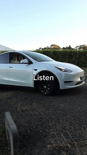 Sound on ! 🔊 It’s honestly such a bizarre feeling driving a silent car on grass !! #teslamodely #teslasound #teslaasmr