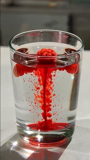 Mesmerizing Ink Drops in Water | Relaxing Slow Motion Color Diffusion ASMR