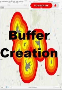 Buffer Creation in ArcGIS#buffer #arcgis #arcgistutorial #sorts #arcgisonline #geography