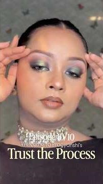 Trust the Process with Pragyanshi 👀 | Ep 10 #glammakeup #shortsvideo #makeup #makeuptutorial
