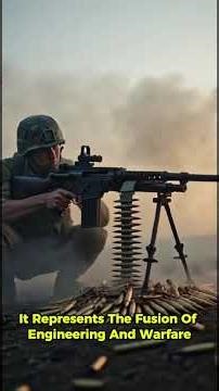 Machine Gun History Design Power and Impact #WeaponsofHistory #MachineGun #MilitaryHistory