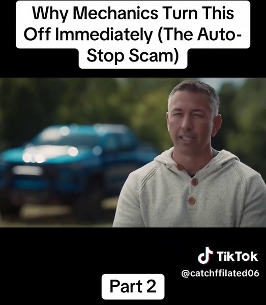 Why Mechanics Turn This Off Immediately (The Auto-Stop Scam) #retrocar #classiccar #automotive #carenthusiast #carmaintenance
