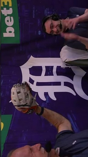 Dan Petry Proves He's Still Got It! Snags a Foul Ball in the Broadcast Booth!