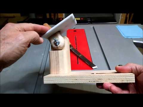 Bench Grinder Tool Sharpening Jig