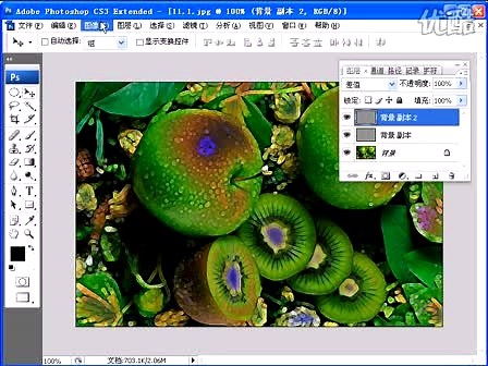 PS CS3教学视频 油画效果