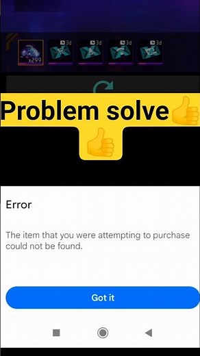 "Free Fire Diamond Purchase Error Solved ✅ | Item Not Found Problem Fix 2025"