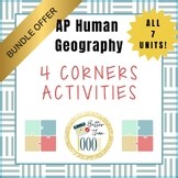 AP Human Geography Unit 3 Cultural Patterns and Processes Four Corners Activity