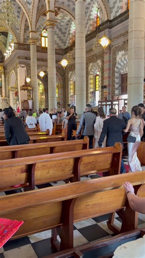 Marriage ceremony at immaculate conception cathedral Mazatlan Mexico 3