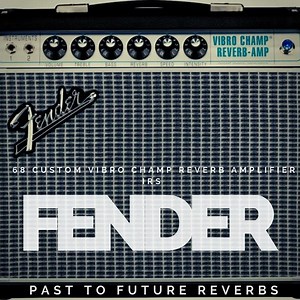 FENDER 68 Custom Vibro Champ Reverb Amplifier IRS DEMO