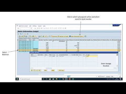 How to Transfer Stock From One Storage Location to Other Storage Location in SAP S/4 HANA?
