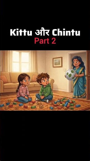 Kittu और Chintu | Animated Video #animation #cartoon #kahani #story