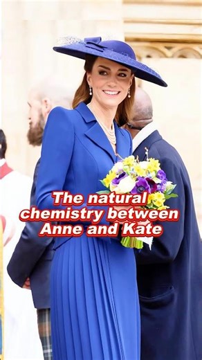 The natural chemistry between Anne and Kate #princesskate #princessanne #queencamilla #royal