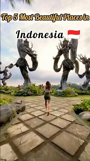 Top 5 Most Beautiful Places in Indonesia You Must Visit! 🇮🇩🌴 #indonesiatourism #beautifulindonesia