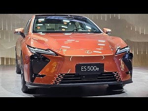 [World Premiere] The new Lexus ES is here! The sleek body and red emblem are the talk of the town...