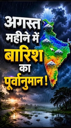 What will the weather be like in August? Weather update #WeatherNews #TodaysWeather #Monsoon #Aug...