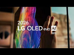 2026 LG OLED evo AI W6 : Wallpaper TV | LG