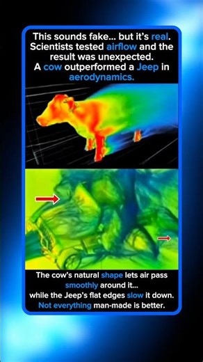 A Cow Is More Aerodynamic Than a Jeep