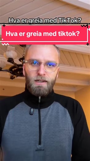 Hva er greia med TikTok? Jeg skjønner like lite som deg #fordeg #dinside @Halvor