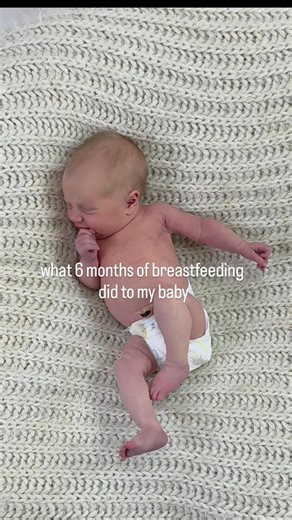 What 6 months of breastfeeding did to my baby 🍼✨ From tiny newborn to rolls, smiles, and the sweetest glow-up. It’s amazing to see how much love, milk, and snuggles can do. ♥️ Did you notice a big transformation with your babies in those first 6 months? | The Bradley Bunch